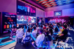 亚洲电竞博彩激情场景与数据增长图表